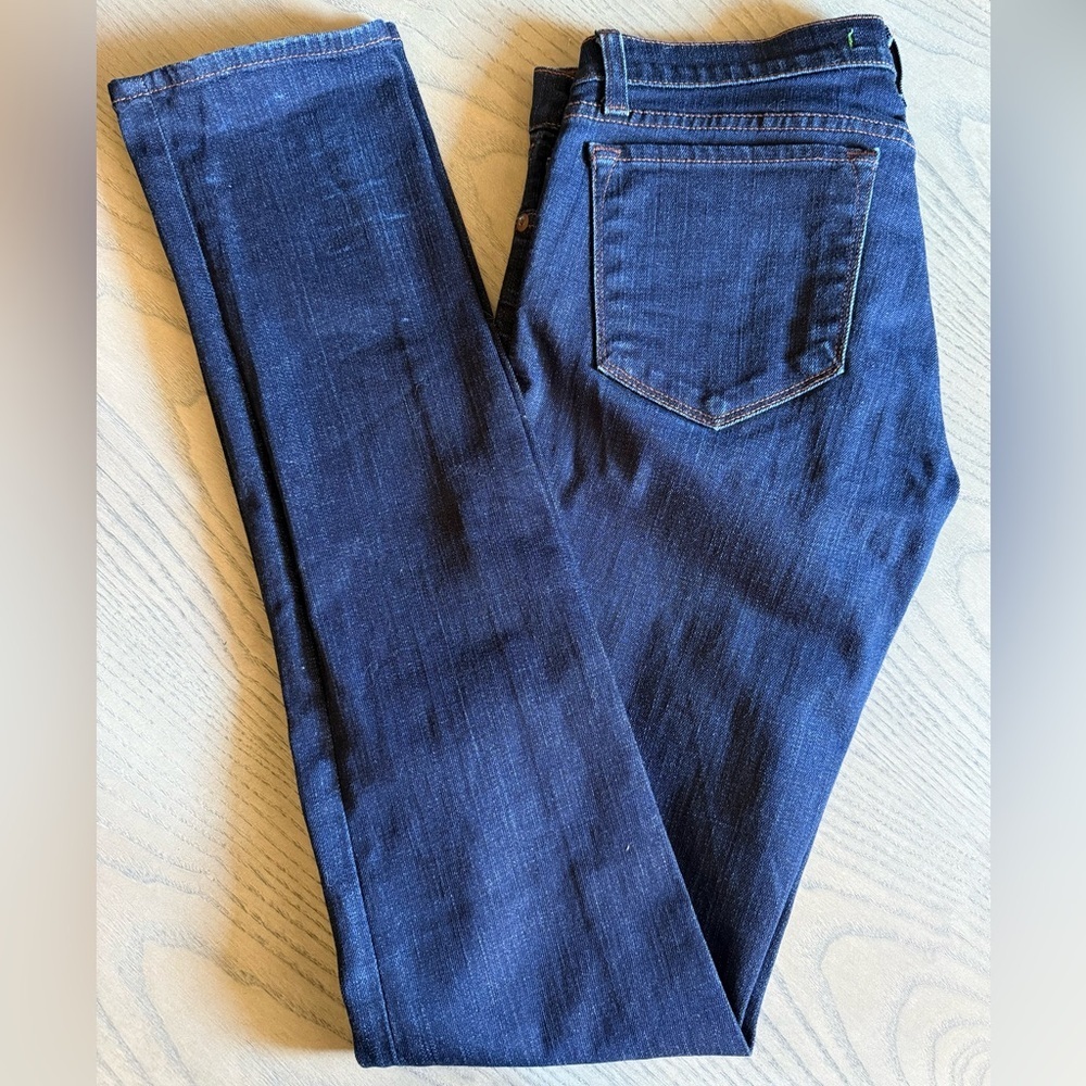 J Brand Pencil Leg Jeans Size 28  Style 912 Sd  Dark Blue Denim